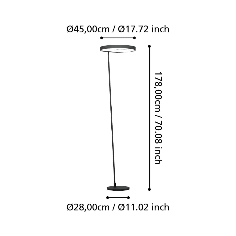 Moderne led leeslamp Caredara Stars of Light 9008606241224