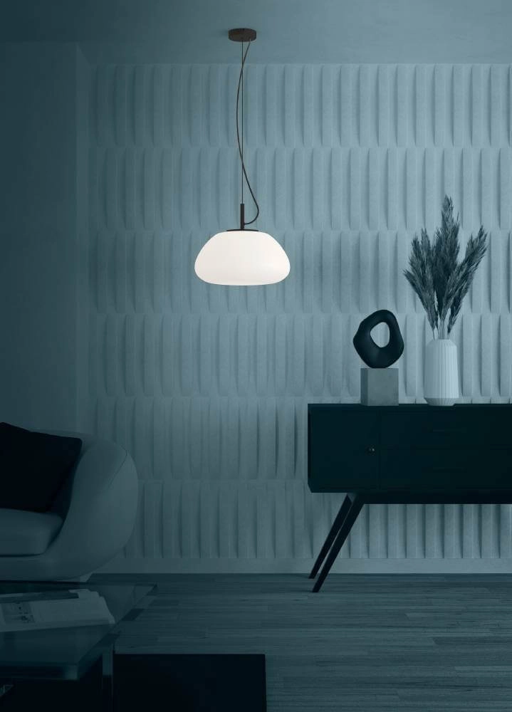 Hanglamp Balmes Ø 42cm - opaal glas Stars of Light 9008606243150