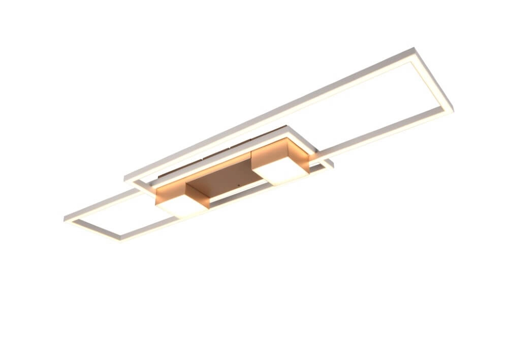 Led plafondlamp 100x28 Albany roodkoper Trio 4017807610307