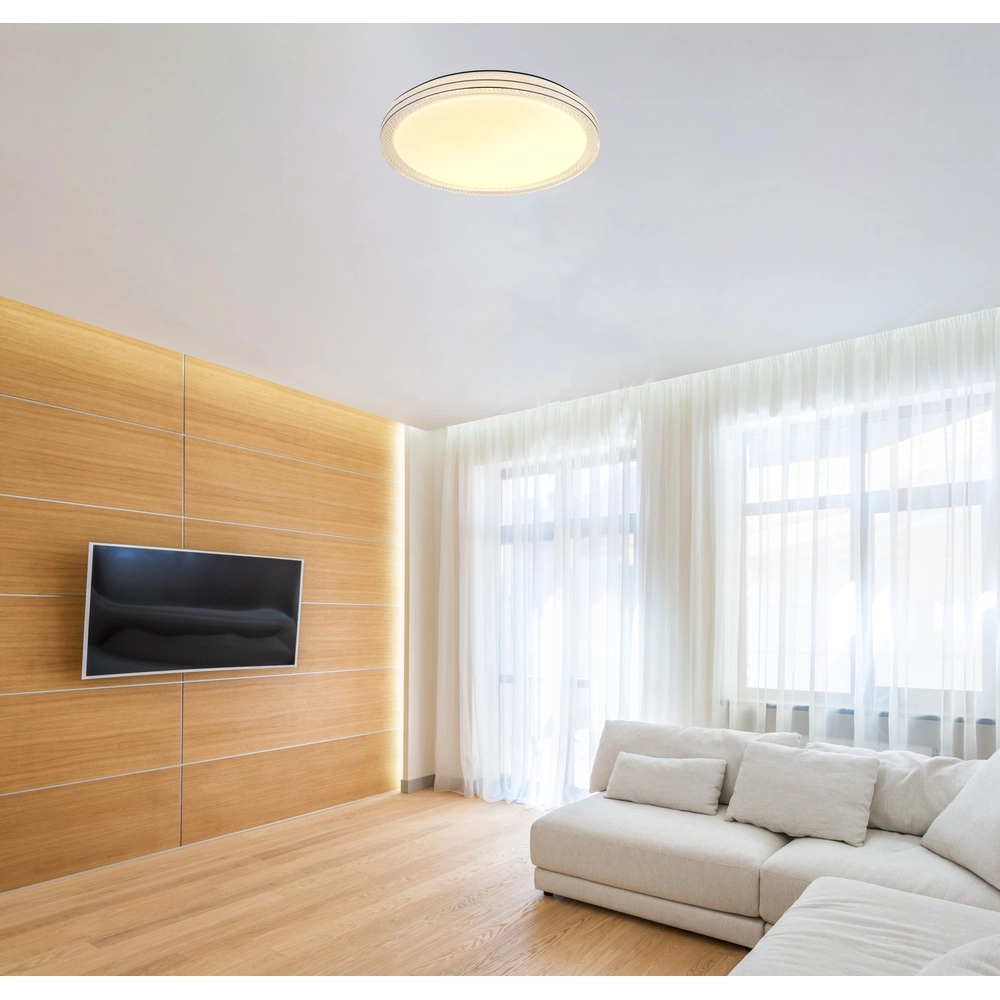 Plafonniere Veleno wit Ø 49,5cm Globo 9007371455492