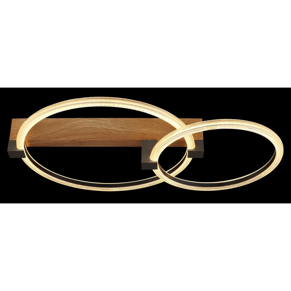 Plafondlamp Fletcher design hout Globo 9007371583294