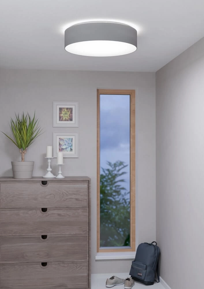 Plafonnière Zigbee Romao-Z grijs Eglo 9008606243938