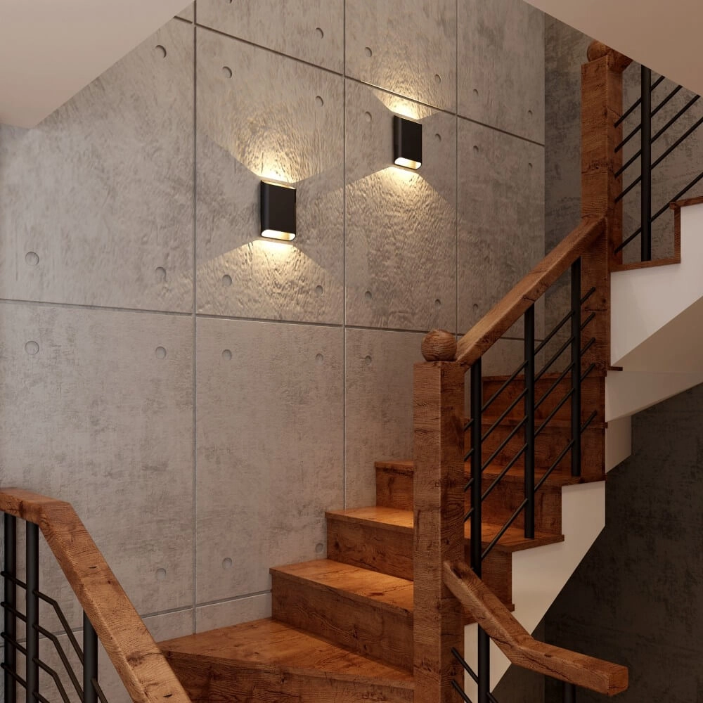 Wandlamp Diaz L Zwart Artdelight 8720701100275