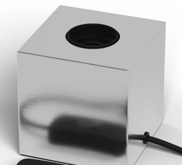 Chrome tafellampje Calexa Circle 8712879141594