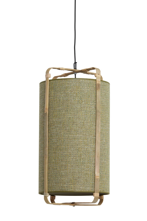 Groene hanglamp Sendai Ø 37cm Light & Living 8717807701017