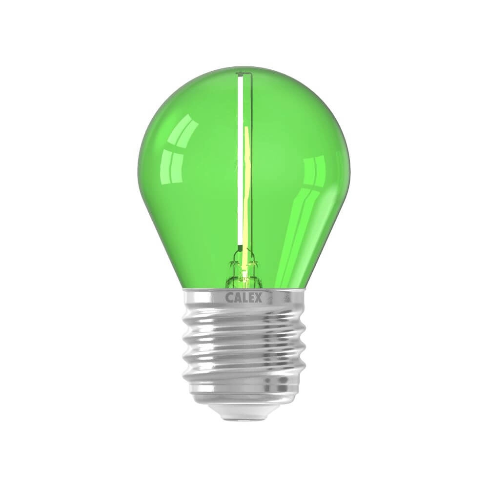 Lichtbron 1W - E27 - Led groen voor feestverlichting