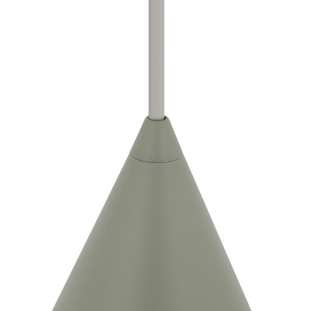 Design hanglamp Zenith saliegroen Ø 11cm Lyora 5903139114929