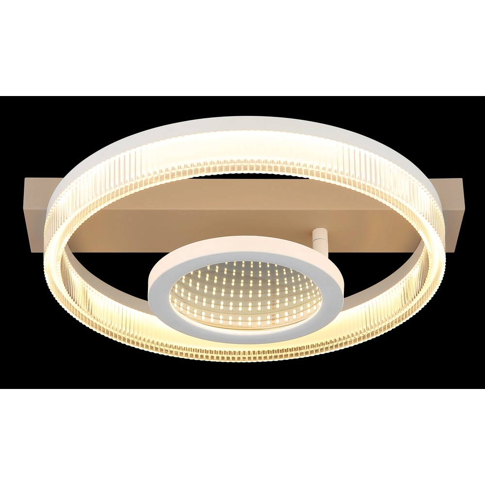 Moderne plafondlamp Zara zand bruin 36cm Globo 9007371567072