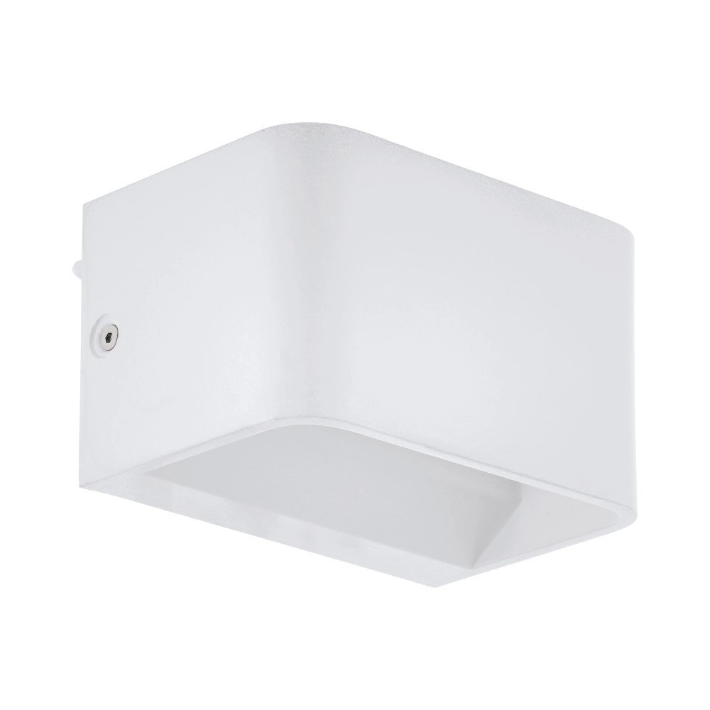 Led wandspot Sania 4 6w - 3000K - 13cm wit Led wandspot Sania 4 6w - 3000K - 13cm wit
