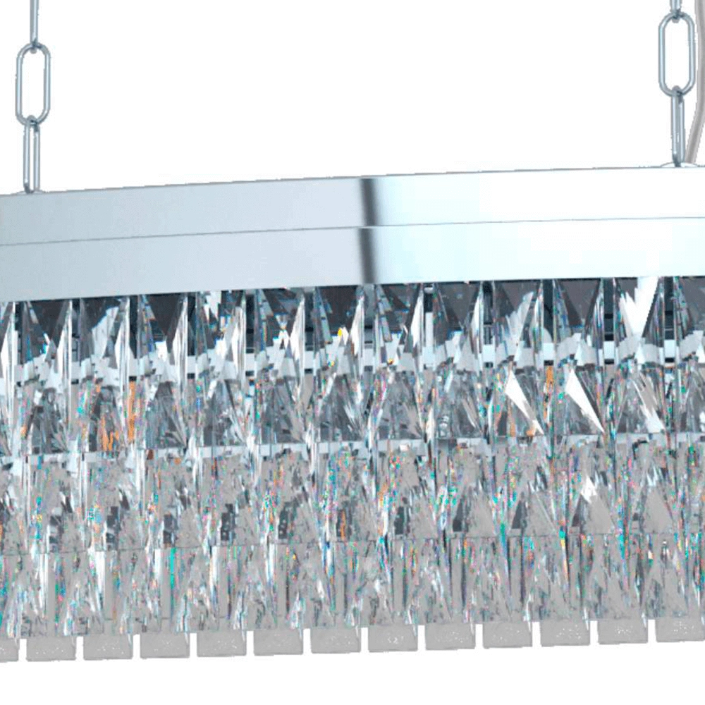 Eetkamer kroonluchter Valparaiso 1 chroom 115cm Stars of Light 9002759394950