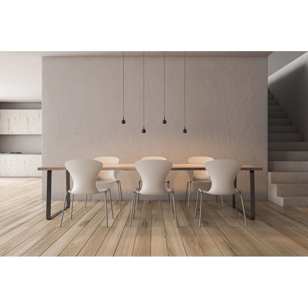 4-lichts hanglamp Talana 100 x 8cm zwart Ø 6cm DTW Masterlight 8718121349824
