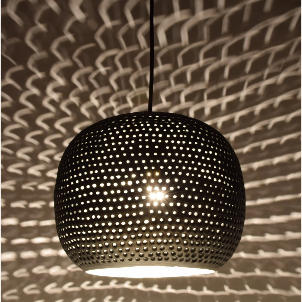 Stoere hanglamp Spike zinkgrijs Urban Interiors 8719325005943