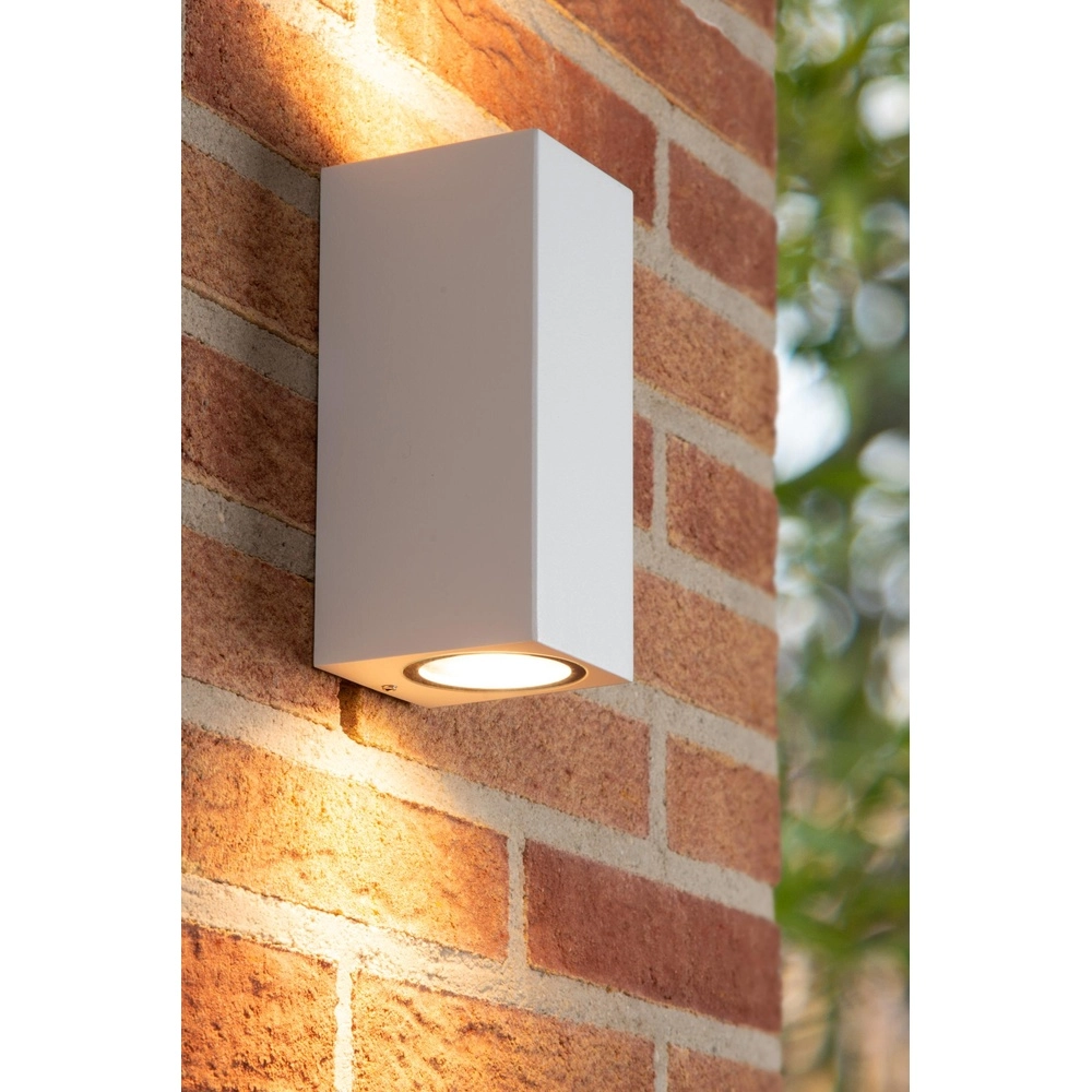 Design wandspot Zaro IP65 up & down wit Lucide 5411212690074