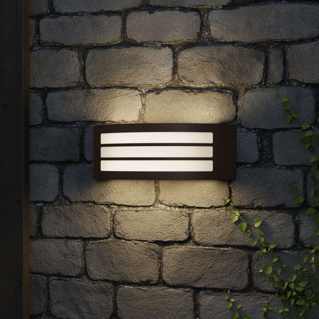 Wandlamp Zenith roestbruin