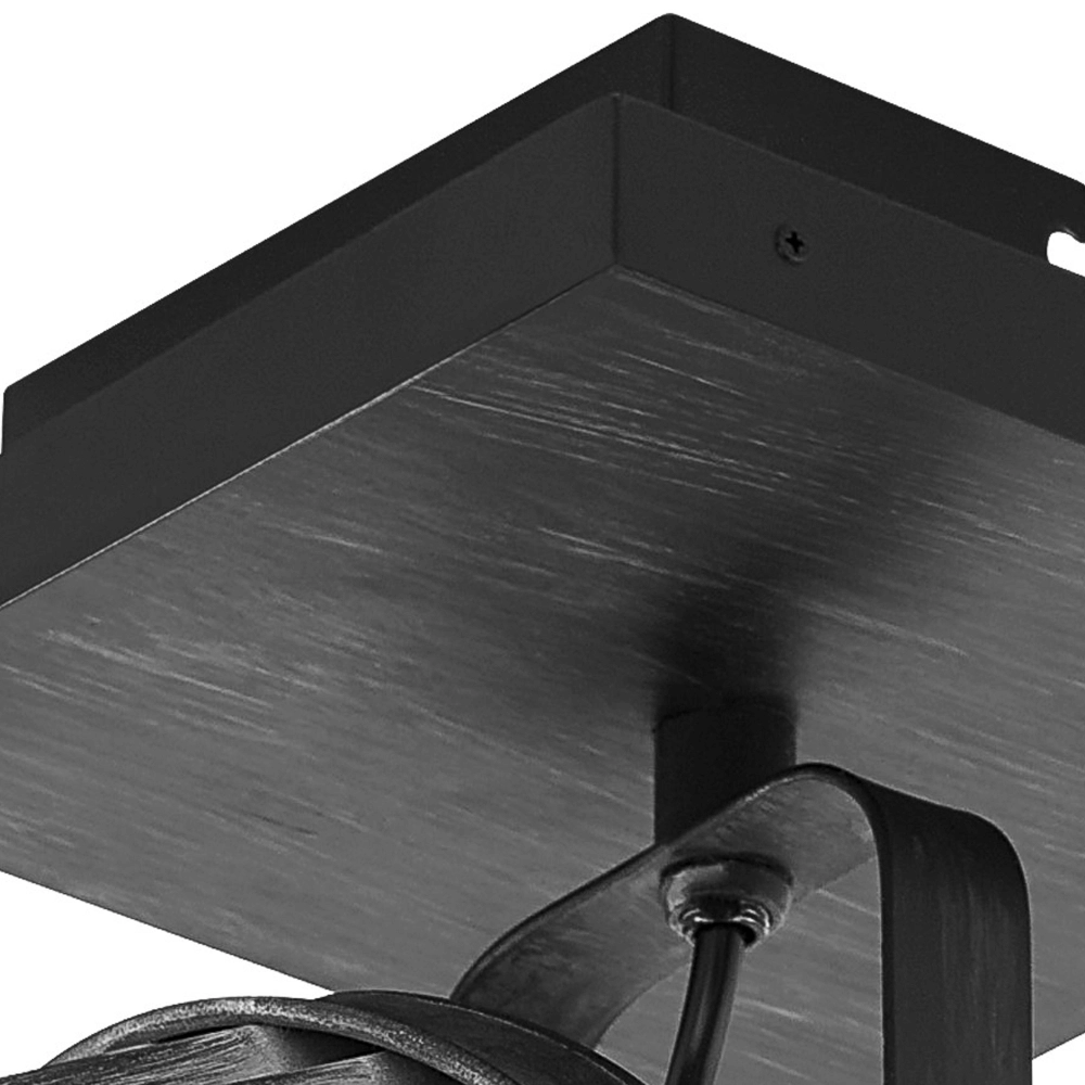 Antiekgrijze opbouwspot Turrock Eglo 9002759434441