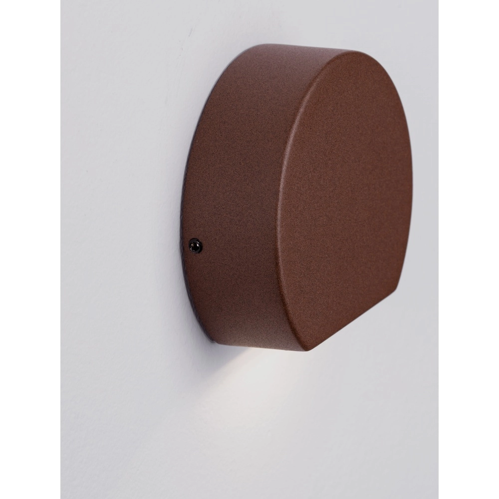 Design wandlamp Sango roestbruin