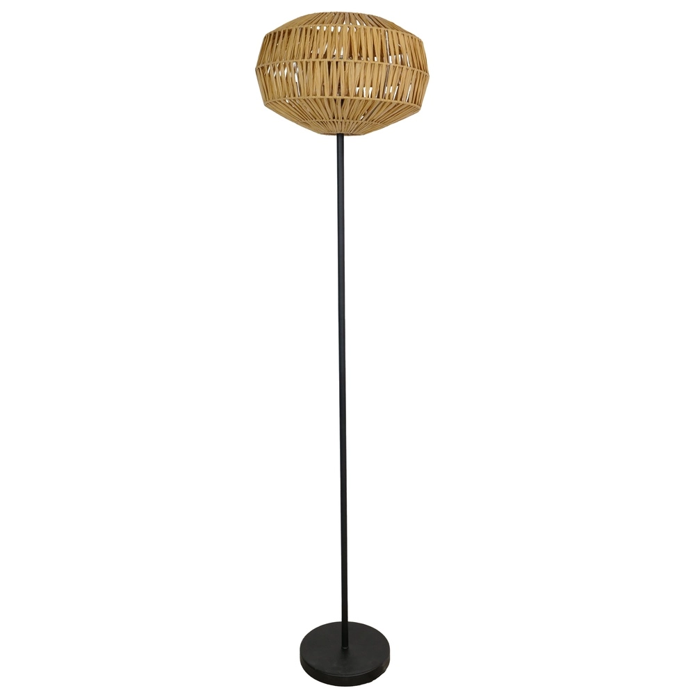 Rotan vloerlamp Sheldon Ø 38cm Eglo 9008606359813
