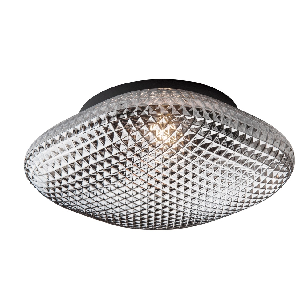 Plafondlamp Sens smoke glas