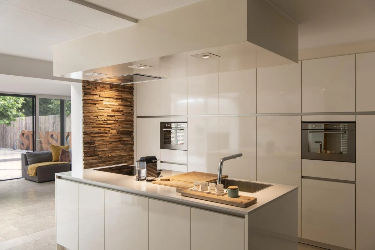 Inbouwframe voor Numinos XS recht 160/70mm wit SLV 4024163262286