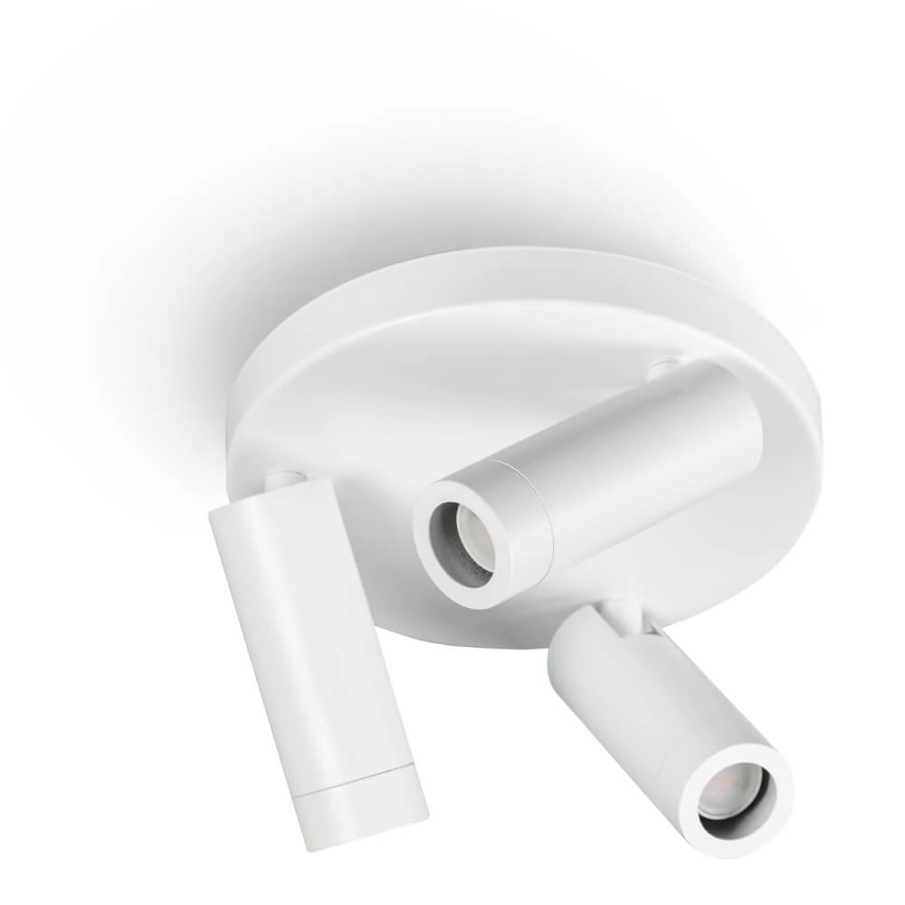 3-lichts spot Miller Wit 3-lichts spot Miller Wit