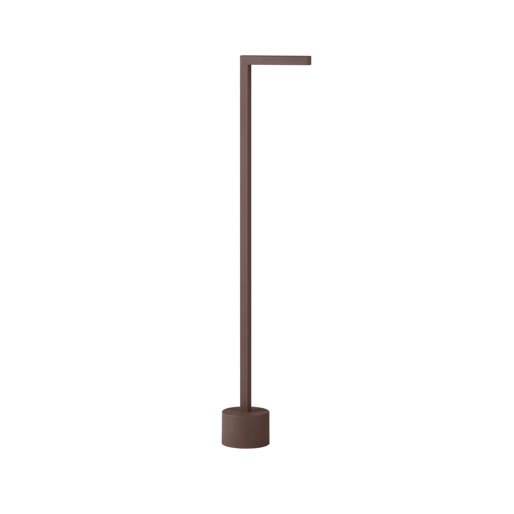 Sleek garden lamp Pipe Rust brown 64.5cm Lyora 5212017465559