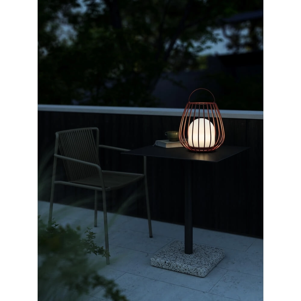 Oplaadbare tafellamp Jim To-Go rood Nordlux 5704924010699