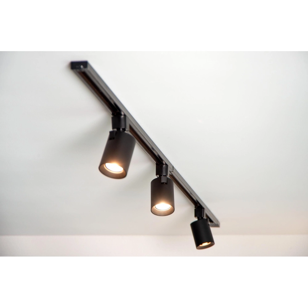 Railspot Track Nigel 1-fase zwart Lucide 5411212093325