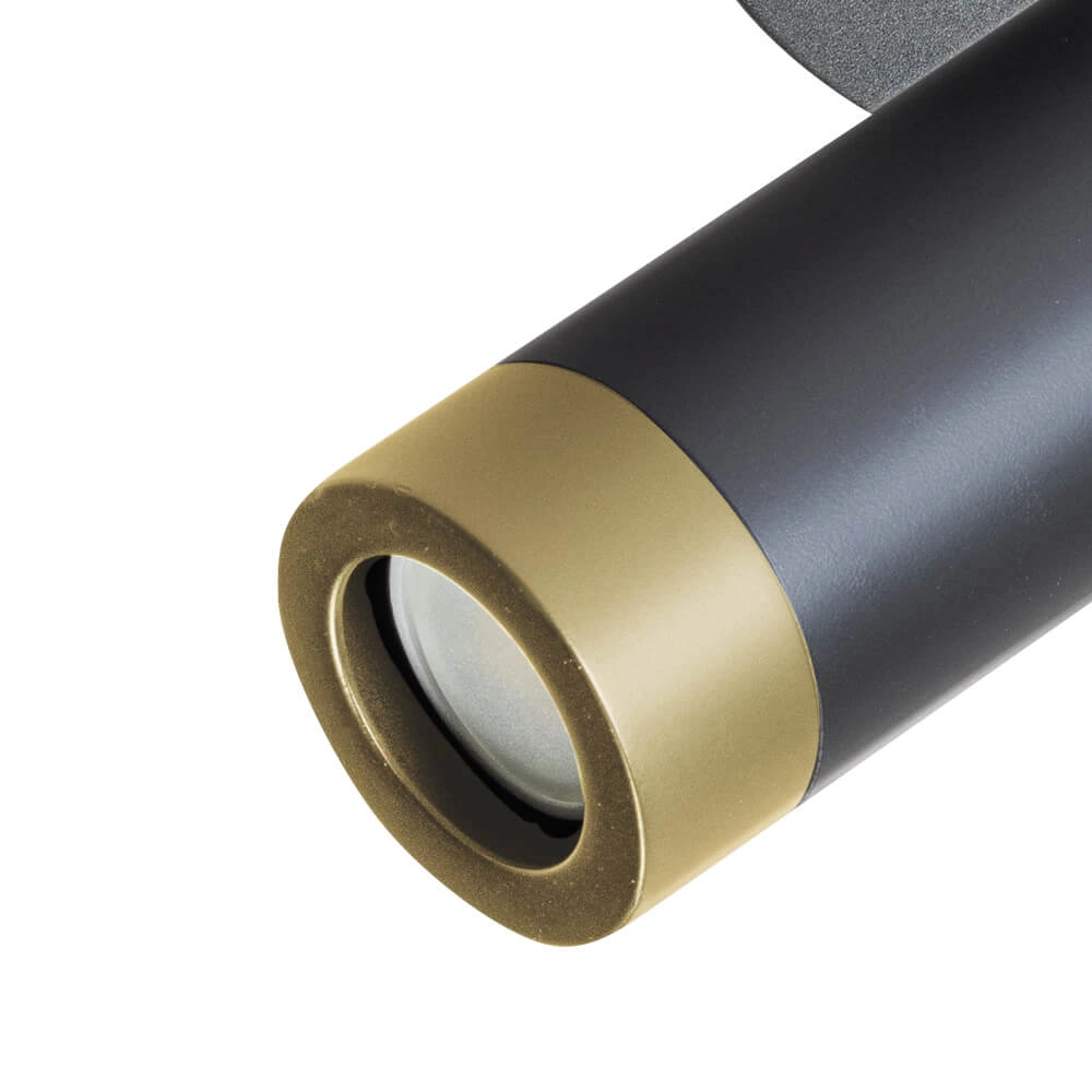 Dubbele opbouwspot Miller zwart ETH 8720195303107