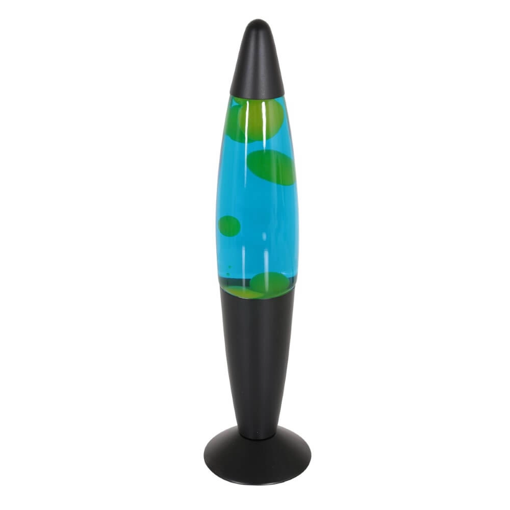 Zwarte lavalamp Volcan kogel