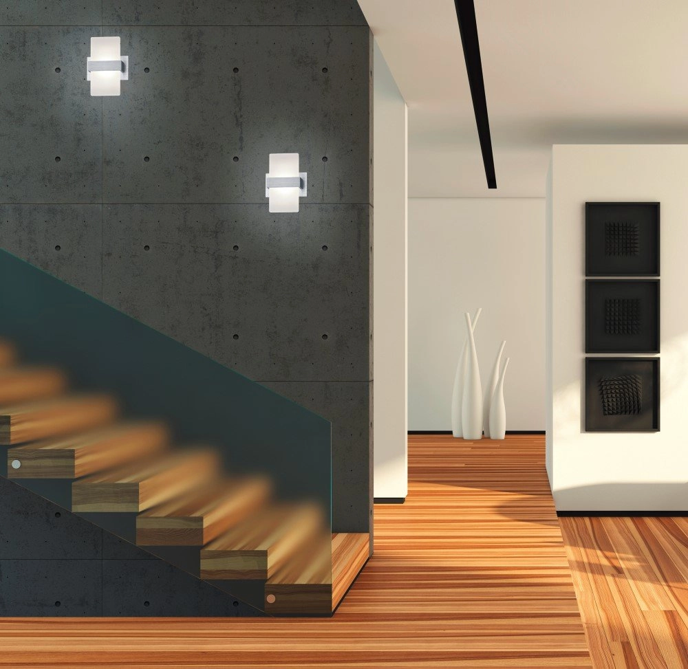 Wandlamp Platon metaalgrijs Trio 4017807293968