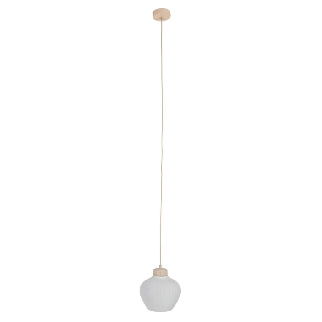 Hanglamp Travino zandbruin Ø21cm Steinhauer 8712746184365