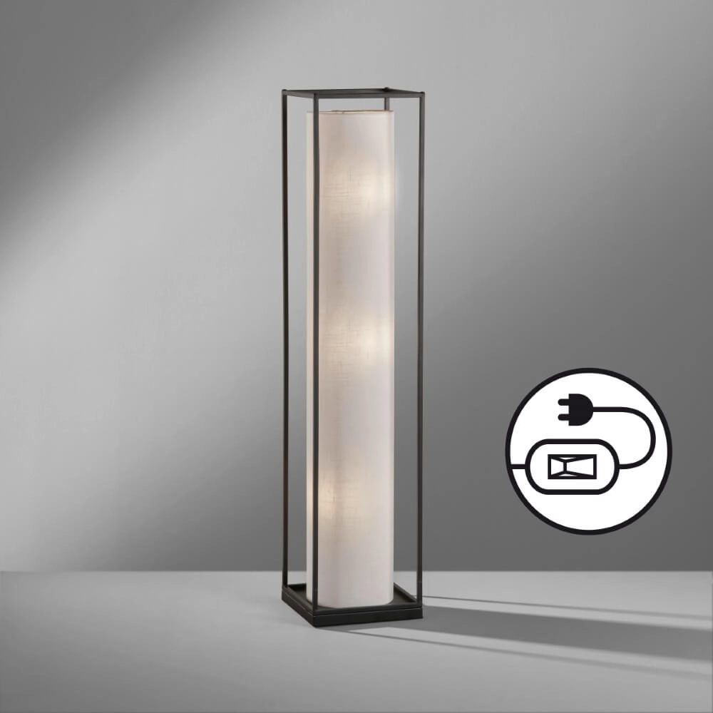 Vloerlamp Thor wit Fischer & Honsel 4003694404563