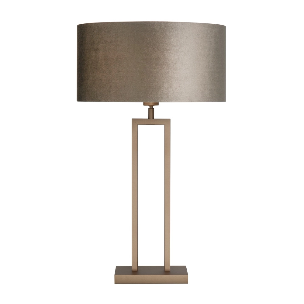 Design tafellamp Monza koper brons 70cm