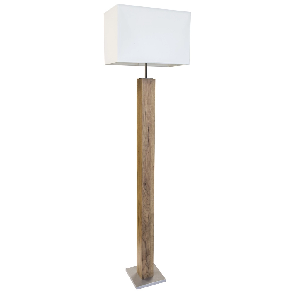 Vloerlamp Gump hout Globo 4048194053972