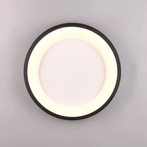 Led plafondlamp Cardona zwart - Ø 45cm Trio 4017807613902