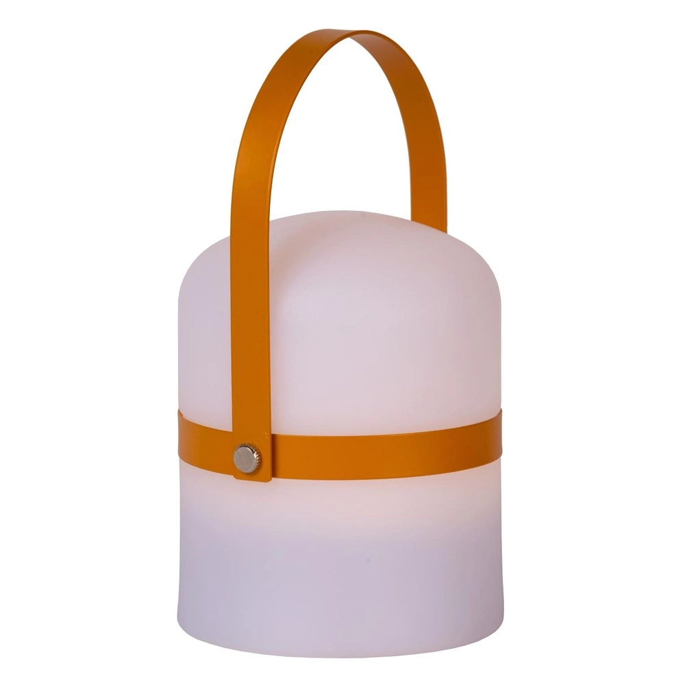 Oplaadbare tafellamp Little Joe oranje Lucide 5411212061430