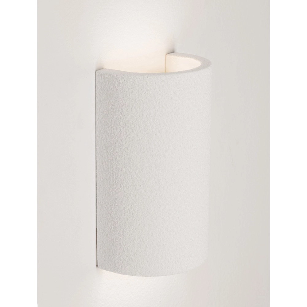 Ronde wandlamp Luz wit