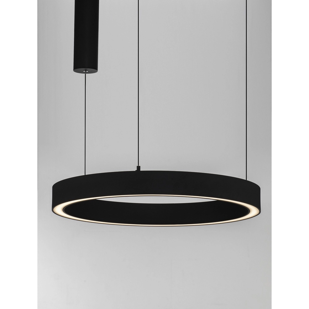 Design hanglamp Sting zwart Ø 60cm Lyora 5212017437389