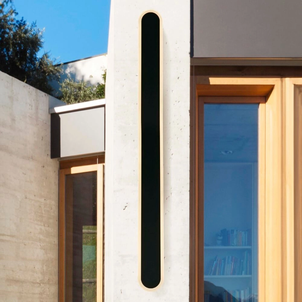 Design wandlamp Bordo zwart 90cm Searchlight 5053423272009