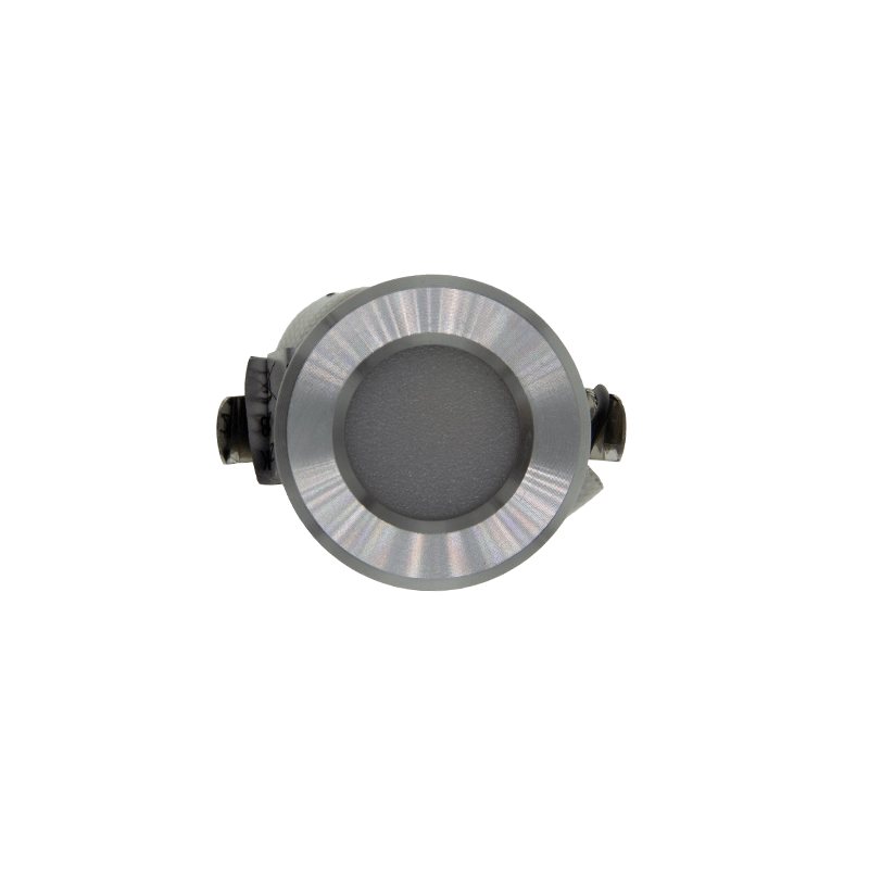 Klein inbouwspotje Minex geborsteld staal - IP44 Vtac 8720701271494