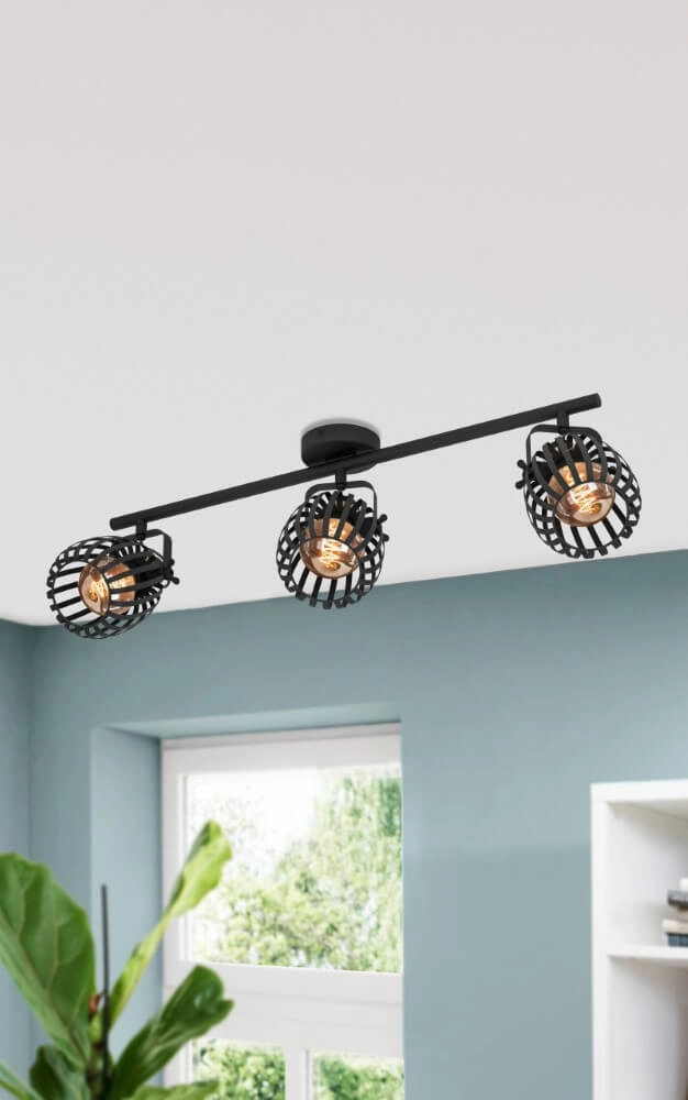 Chique plafondlamp Girona 3-lichts Eglo 9008606258604