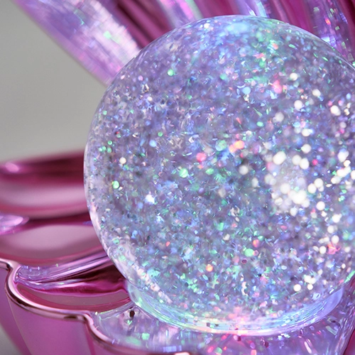 Tafellamp Shelly schelp roze Trio 4017807682014