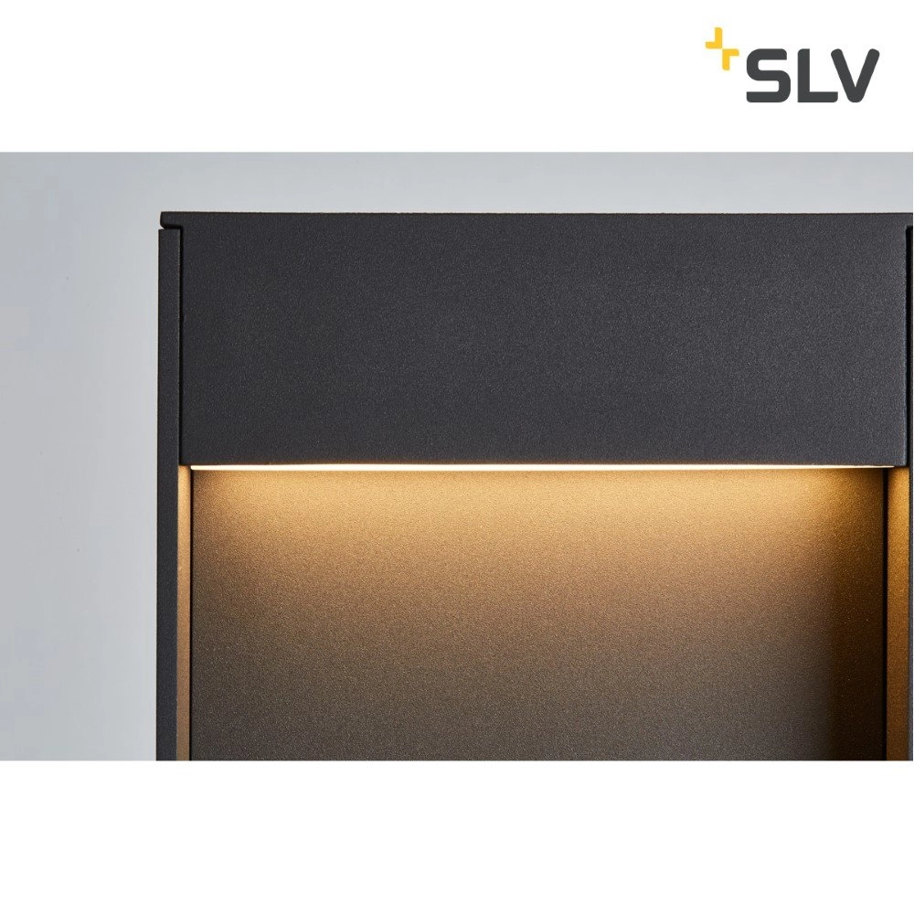 Terrasverlichting Flatt 65cm antraciet SLV 4024163231503