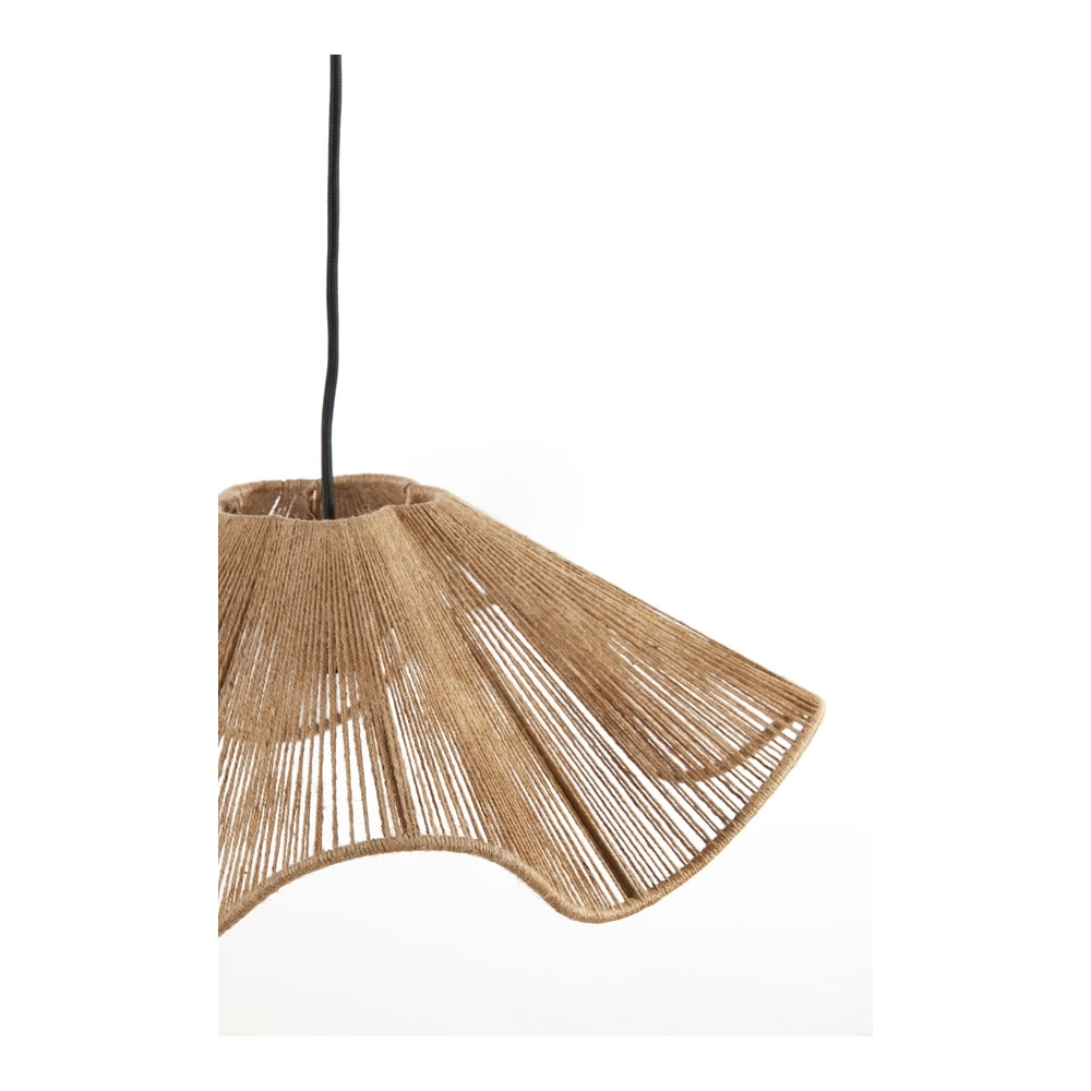 Rotan hanglamp Fodara Ø 48cm bruin Light & Living 8717807702083