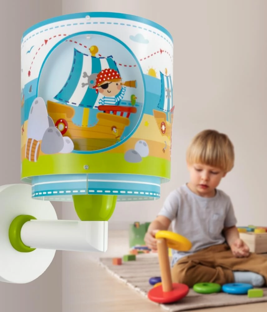 Wand nachtlampje Pirate Island Dalber 8420406606590