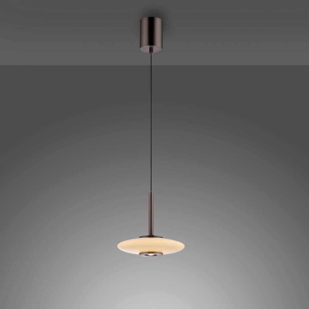 Design hanglamp Pure Vitrum donkerbruin Paul Neuhaus 4012248383964
