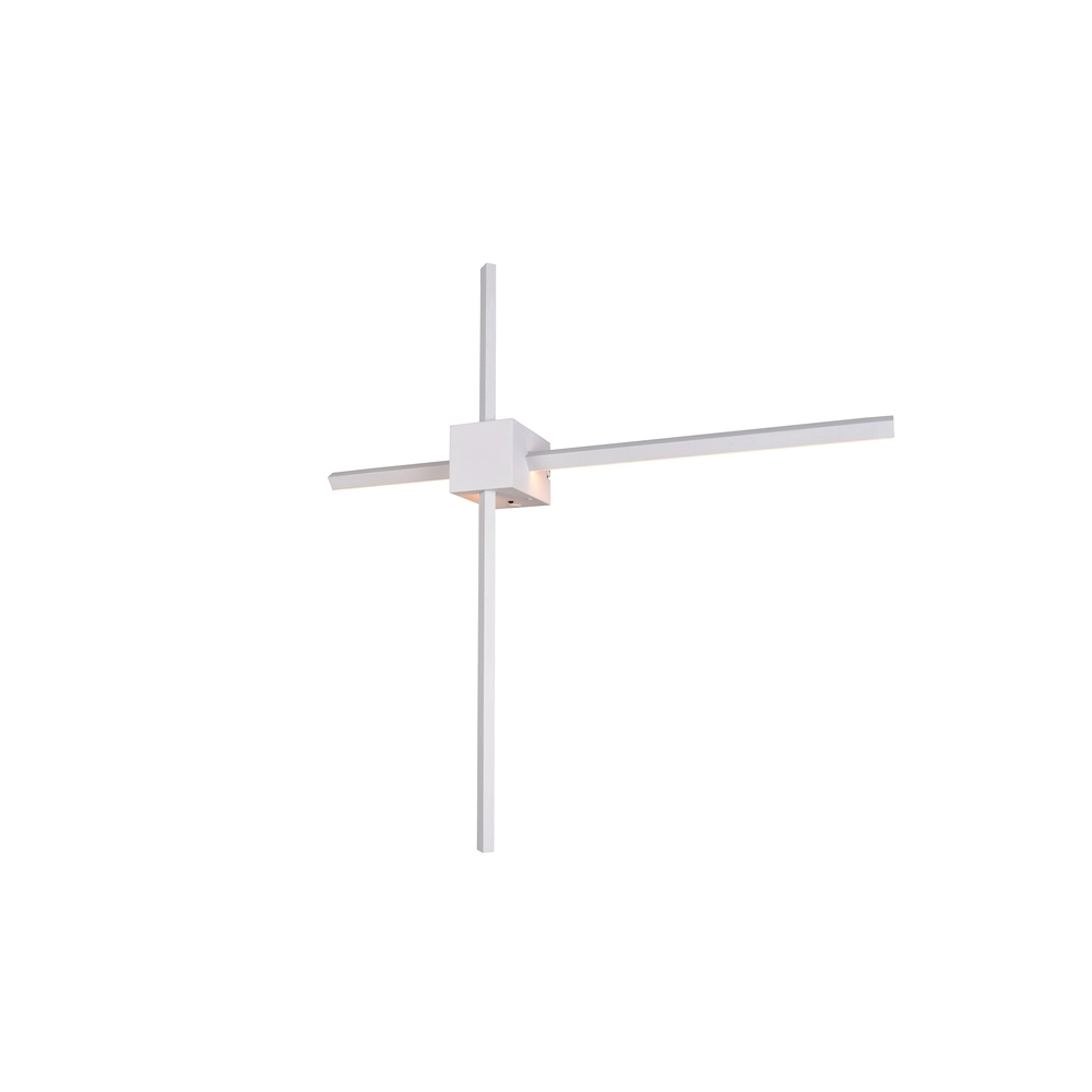 Moderne wandlamp Cassino wit 67,5cm Trio 4017807683240