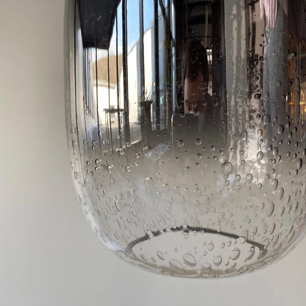 Smoke glazen hanglamp Trace Fischer & Honsel 4003694607131