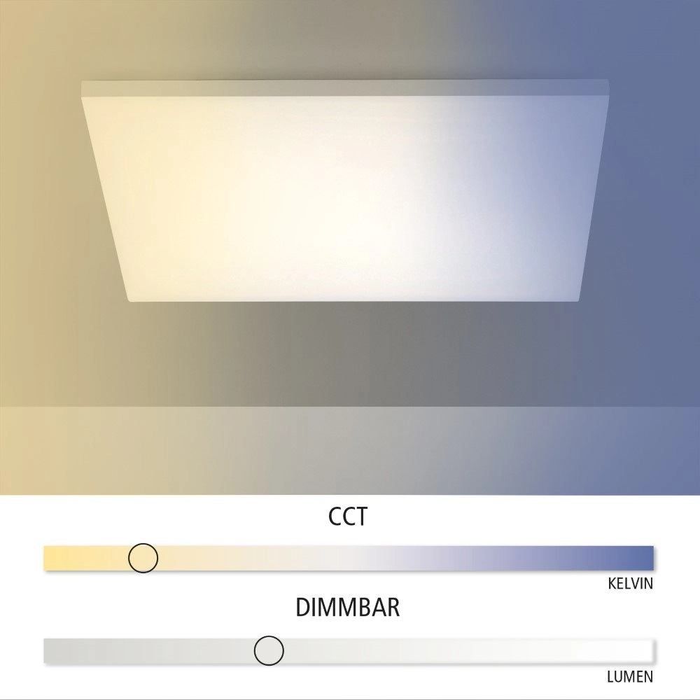 Led paneel Canvas 40w - 2700-5000K - 60cm wit Just Light 4043689967499