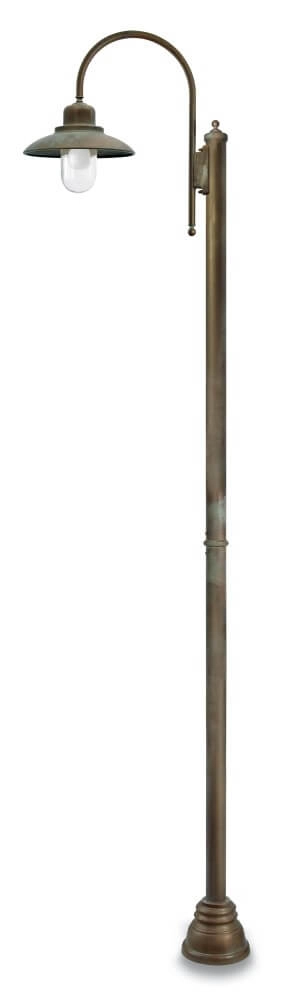 Staande lamp Patio M - verouderd messing